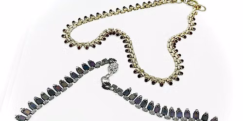 Off Loom Bead Weaving: The CHLORIS Modern Art Necklace