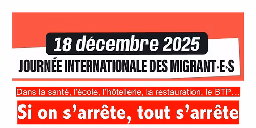Journ\u00e9e internationale des migrants et migrantes