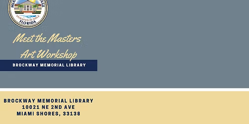 Meet the Masters Art Workshop