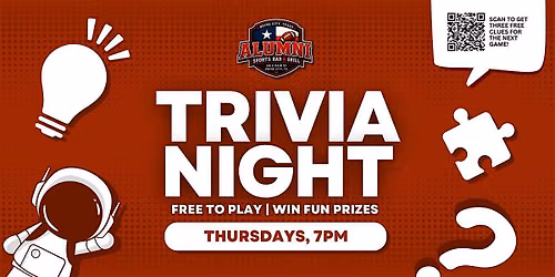 Royse City Trivia Night | Alumni Sports Bar & Grill