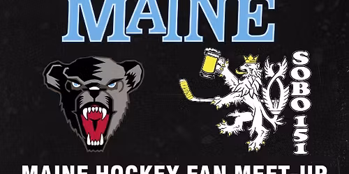 Maine Hockey Fan pre-game meetup before Maine @ Denver
