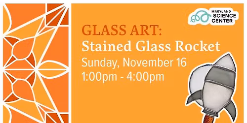 Glass Art: Stained Glass Rocket