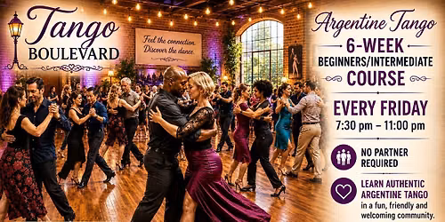 Argentine Tango 6 weeks Beginners\/Intermediate Course