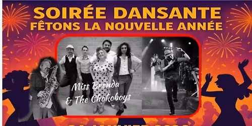 SOIRE DE GALA DE LA NOUVELLE ANNEE : ROCK& SWING et LATINO avec 2 Groupes Live!