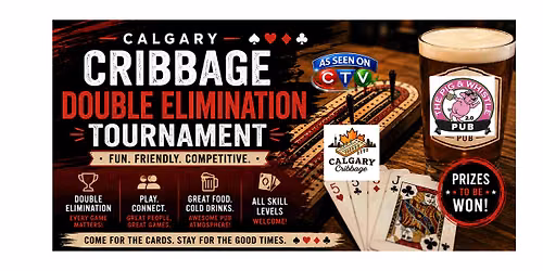 Calgary Cribbage Double Elimination Tournament