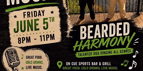 Bearded Harmony @ On Cue Sports Bar & Grill