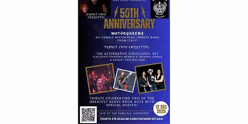 Tribute celebrating two of the greatest rock acts from the NWOBHM