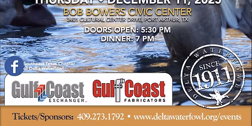 Southeast Texas Delta Waterfowl Banquet