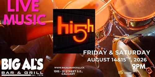 LIVE MUSIC WITH HIGH5YYC