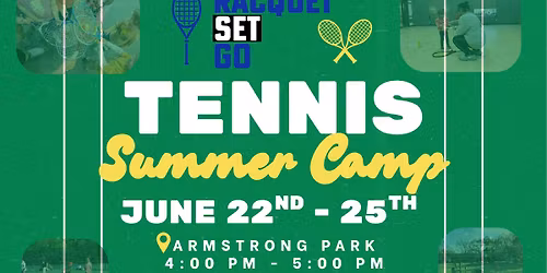 Racquet Set Go Tennis Summer Camp
