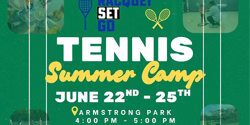 Racquet Set Go Tennis Summer Camp
