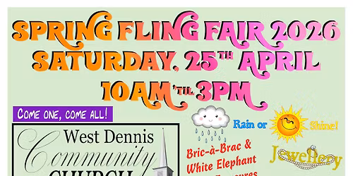 Spring Fling Fair