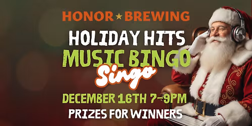 Singo: Holiday Hits Music Bingo
