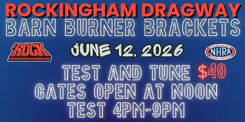 Test and Tune - Friday June 12
