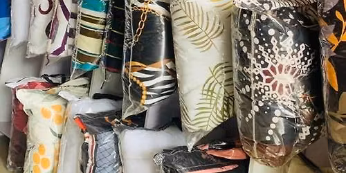 Walking to our store 