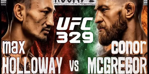 UFC Holloway VS McGregor Round 2