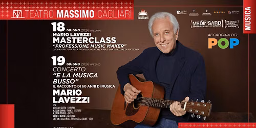 Mario Lavezzi \u201cE la musica buss\u00f2\u201d@Teatro Massimo