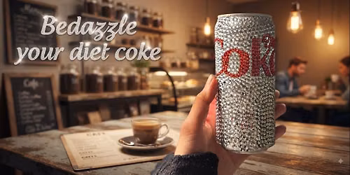 Bedazzle your Diet Coke