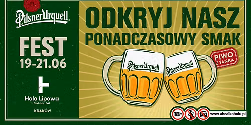 \ud83c\udde8\ud83c\uddff PILSNER FEST w Hali Lipowej | 19-21.06 \ud83c\udf7a\ud83c\udf7b