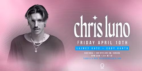 CHRIS LUNO \u2022 04.10.26