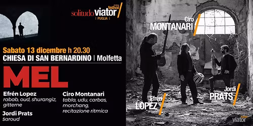 MEL - Efrén López, Jordi Prats, Ciro Montanari