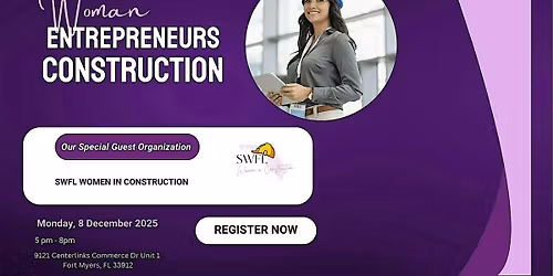 Women in Construction Networking Mixer \u2013 Free SWFL Professional Meet Up