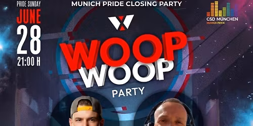 WoopWoop Party \u2013 Munich Pride Closing Party