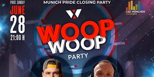 WoopWoop Party \u2013 Munich Pride Closing Party