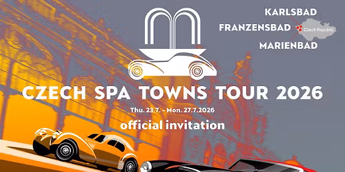 Czech Spa Towns TOUR 2026