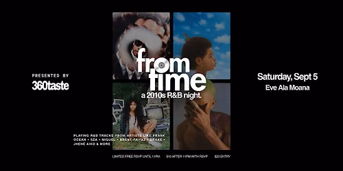 From Time: A 2010s R&B Night