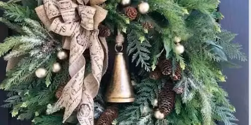 Christmas Wreath making workshop - 1 out of 12 Spots left