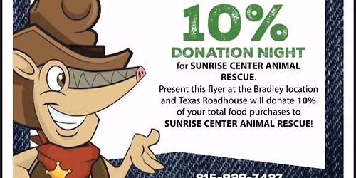 Dine to Donate: Texas Roadhouse