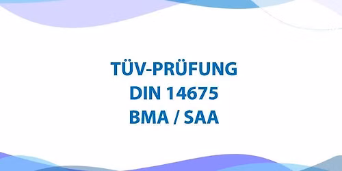 BMA\/SAA: Verantwortliche Person f\u00fcr Brandmeldeanlagen (DIN 14675\/T\u00dcV)