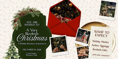 A Very Bookish Christmas: A Holiday Romance Experience