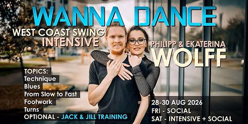 Wanna Dance - West Coast Swing Intensivkurs med Philipp & Ekaterina Wolff