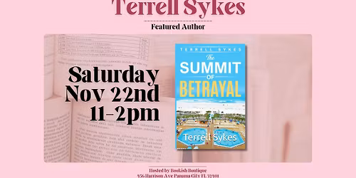 Terrell Sykes Book Signing!