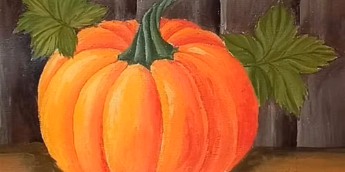 "Pumpkin Spice" Paint & Sip Party