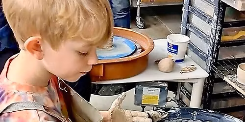Family Clay Night - Practice on the pottery wheel; fun for all experience levels! Ages 8+