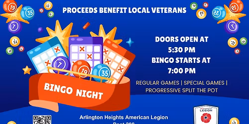 BINGO by the American Legion Auxiliary
