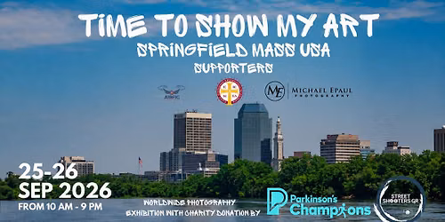 Time 2 Show My Art USA. Portraits for Parkinsons! 