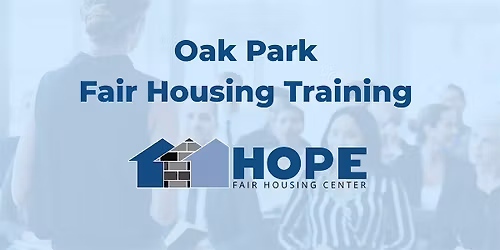 Oak Park Fair Housing Training