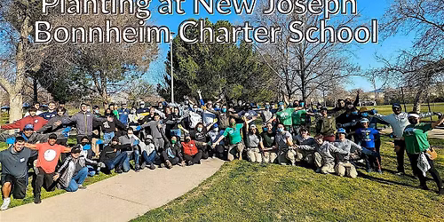 New Joseph Bonnheim Community Charter School Tree Planting
