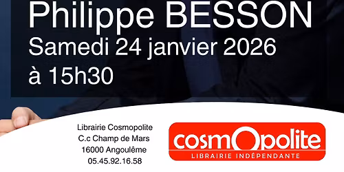 Philippe BESSON - Rencontre & D\u00e9dicace