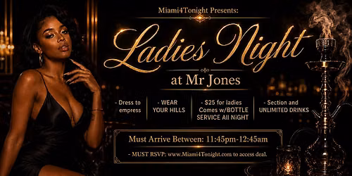 LADIES-NIGHT at \u201cMr.Jones\u201d