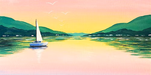 Sip & Paint at the Tobacco Factory, Bristol - "Sails at Sundown"