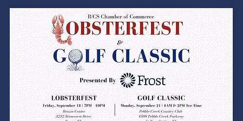 2026 Lobsterfest & Golf Classic 