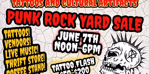 Punk Rock Yard Sale June! \ud83c\udf37\ud83d\udc3e at Wantfull Things