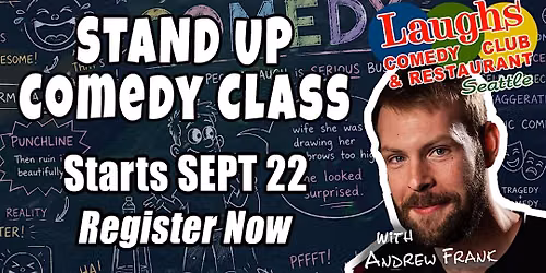 Standup Comedy Class with Andrew Frank