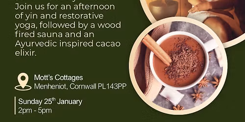 Restorative Yin & Sauna Sanctuary experience