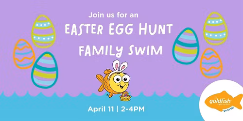 Join us for an Easter Egg Hunt in the Pool